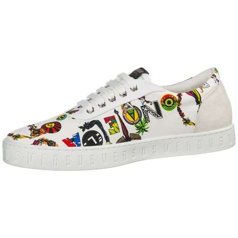 versus versace sneakers white